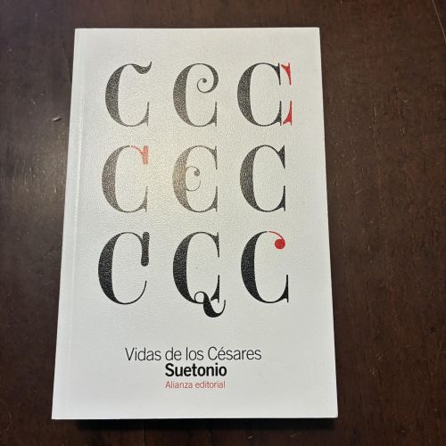 Portada del libro de Vida de los Césares