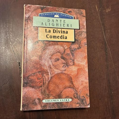 Portada del libro de La Divina Comedia
