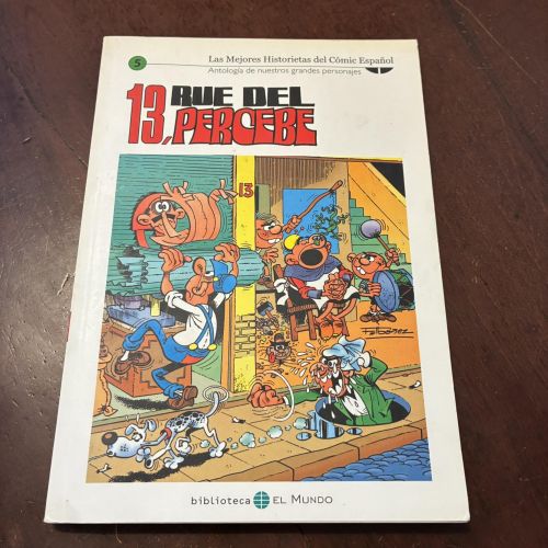 Portada del libro de 13 rue del percebe 5