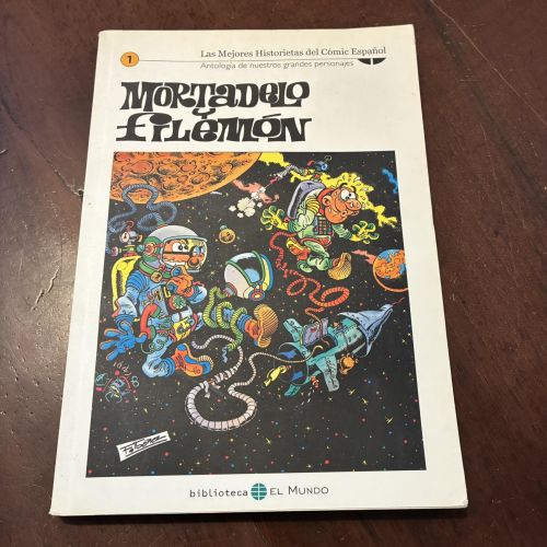 Portada del libro de Mortadelo y Filemón 1