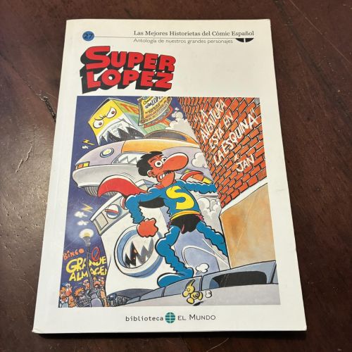 Portada del libro de Super López 27