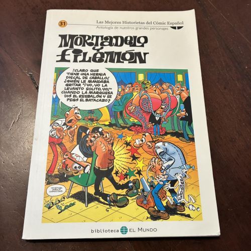 Portada del libro de Mortadelo y Filemón 31
