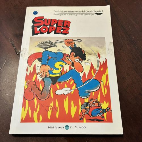 Portada del libro de Super López 29