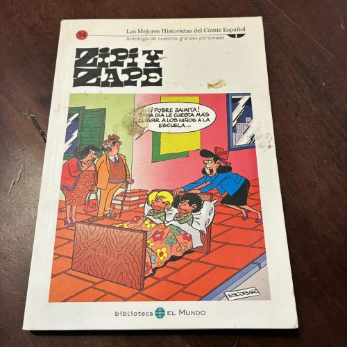 Portada del libro de Zipi y Zape 14