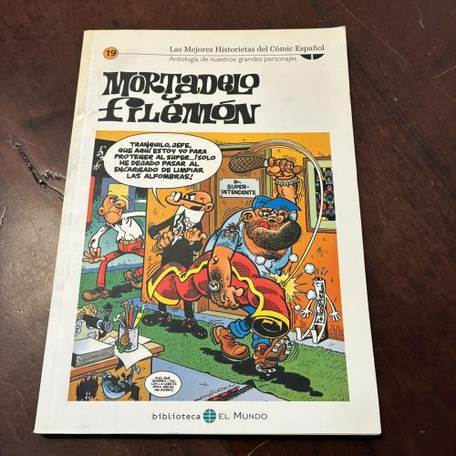 Portada del libro de Mortadelo y Filemón 19