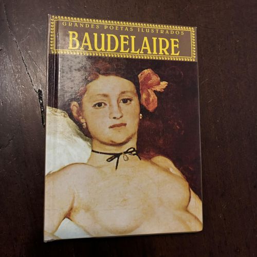 Portada del libro de Charles Baudelaire. Grandes poetas ilustrados