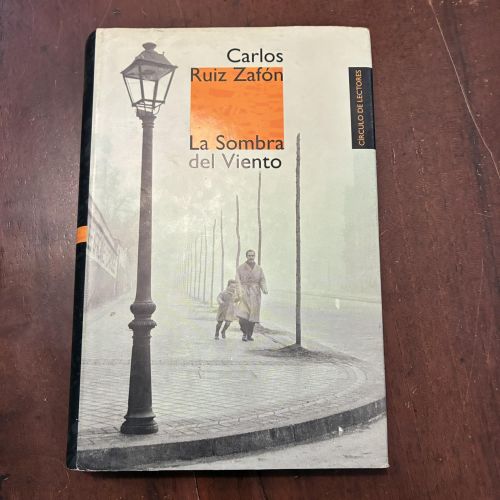 Portada del libro de La sombra del viento