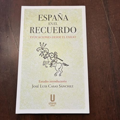 Portada del libro de España en el recuerdo. Evocaciones desde el exilio