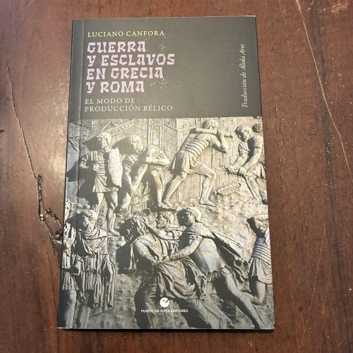 Portada del libro de Guerra y esclavos en Grecia y Roma