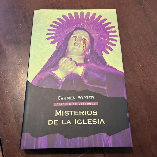 Portada del libro de Misterios de la iglesia