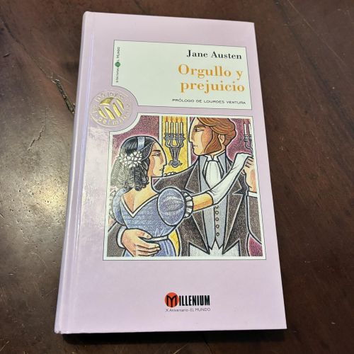 Portada del libro de Orgullo y prejuicio