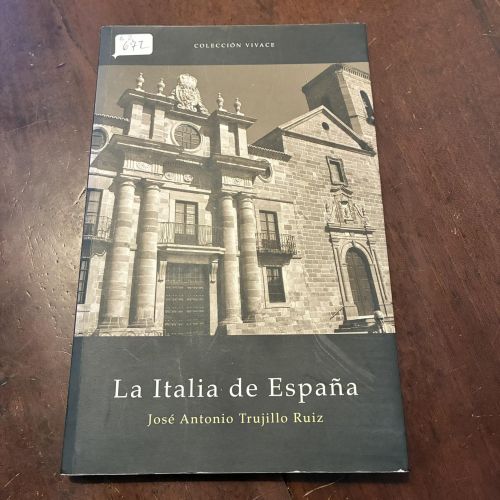 Portada del libro de La Italia de España