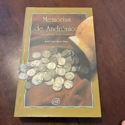 Portada del libro de Memorias de Andrónico
