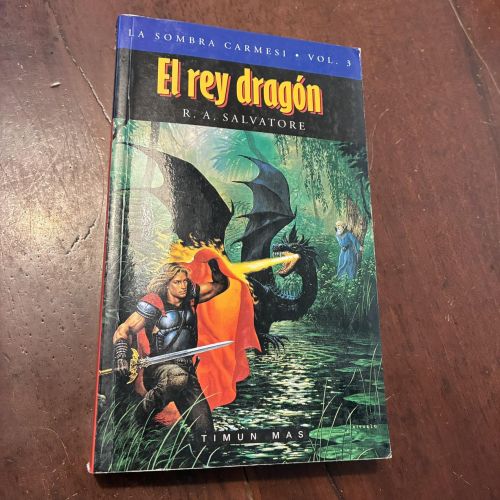 Portada del libro de El rey dragón