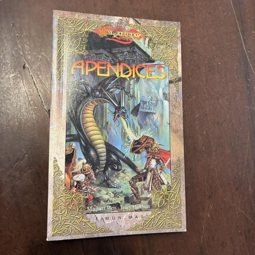 Portada del libro de Apéndices