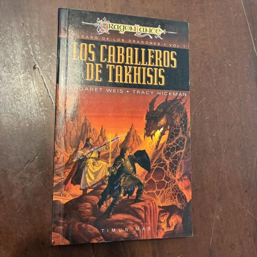 Portada del libro de Los caballeros de Takhisis