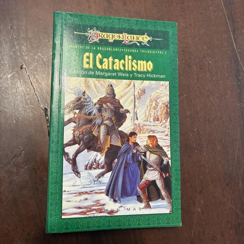 Portada del libro de El cataclismo