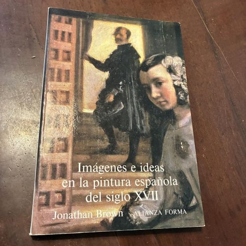 Portada del libro de Imágenes e ideas en la pintura española del siglo XVII