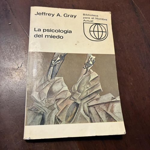 Portada del libro de La psicología del miedo
