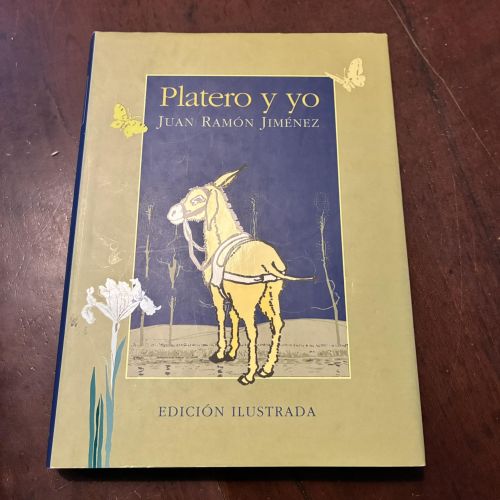 Portada del libro de Platero y yo. Edición ilustrada