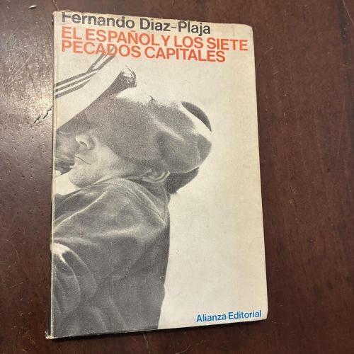Portada del libro de El español y los siete pecados capitales
