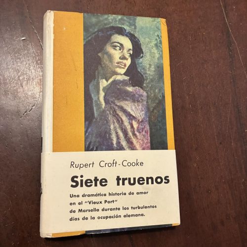 Portada del libro de Siete truenos