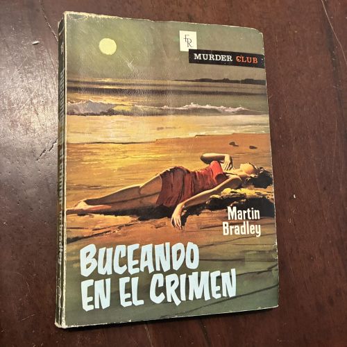 Portada del libro de Buceando en el crimen