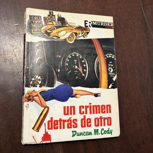 Portada del libro de Un crimen detrás de otro