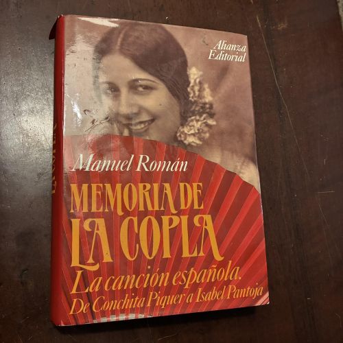 Portada del libro de Memoria de la copla