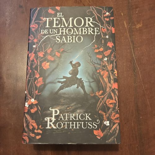 Portada del libro de El temor de un hombre sabio