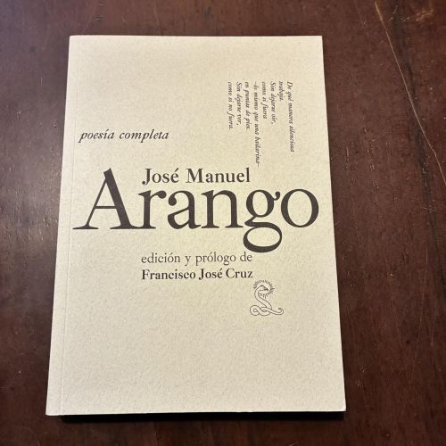 Portada del libro de Poesía completa