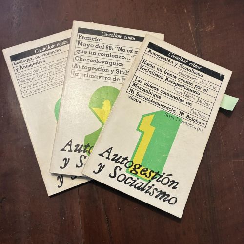 Portada del libro de Autogestión y socialismo. 3 vols