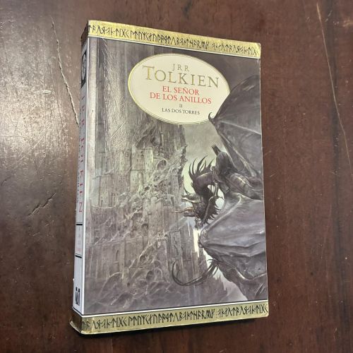 Portada del libro de Las dos torres