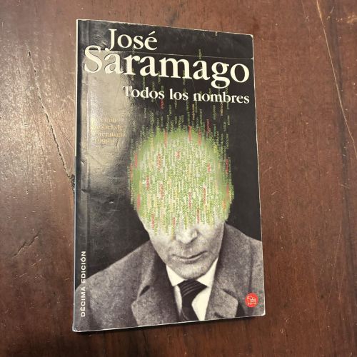 Portada del libro de Todos los nombres