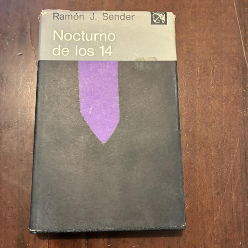 Portada del libro de Nocturno de los 14