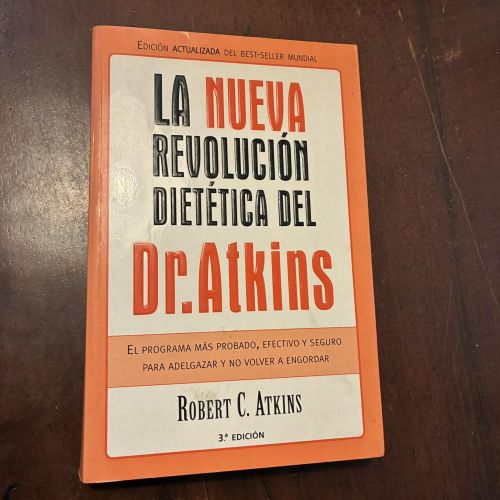 Portada del libro de La nueva revolución dietética del Dr. Atkins