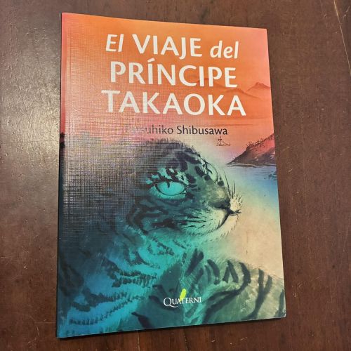 Portada del libro de El viaje del príncipe Takaoka
