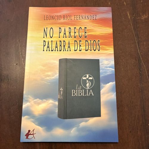 Portada del libro de No parece palabra de Dios