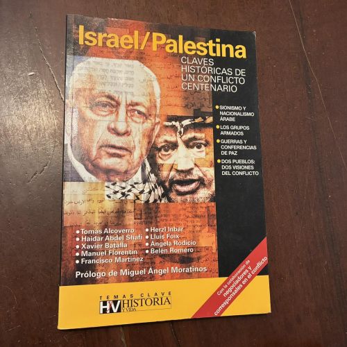 Portada del libro de Israel/Palestina. Claves históricas de un conflicto centenario