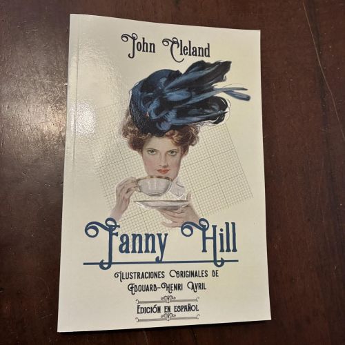 Portada del libro de Fanny Hill. Memorias de una mujer de placer