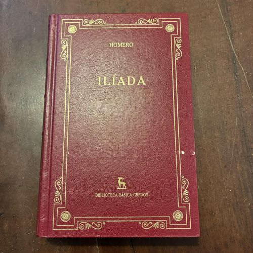 Portada del libro de Ilíada