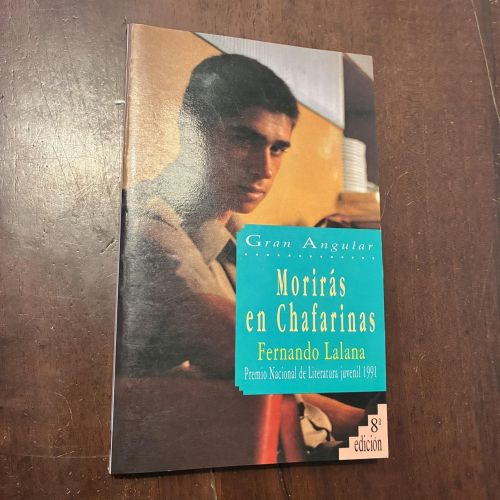 Portada del libro de Morirás en Chafarinas