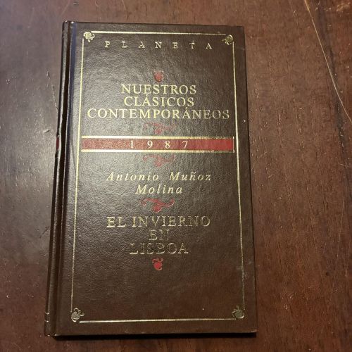 Portada del libro de El invierno en Lisboa