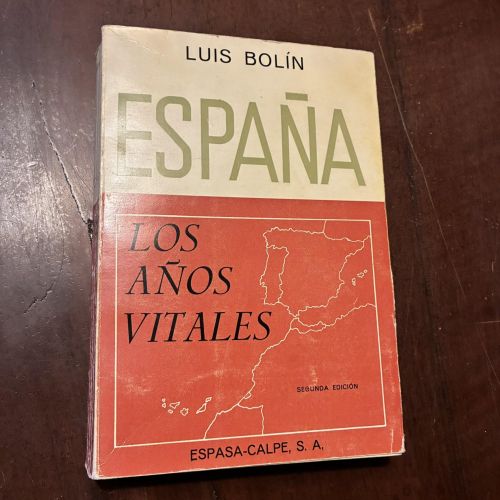 Portada del libro de Los años vitales