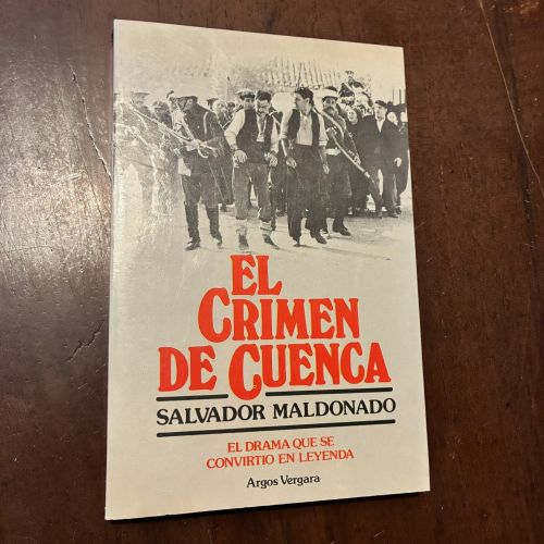 Portada del libro de El crimen de Cuenca