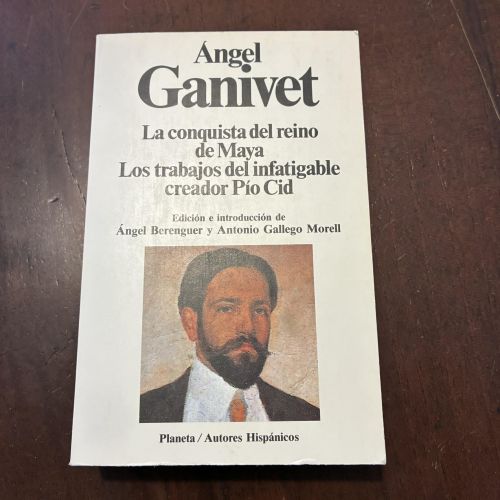 Portada del libro de La conquista del reino de Maya. Los trabajos del infatigable creador Pío Cid
