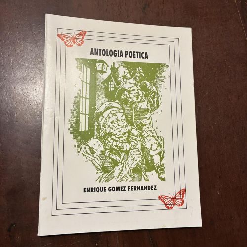 Portada del libro de Antología poética