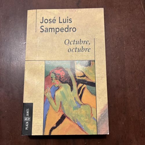 Portada del libro de Octubre, octubre