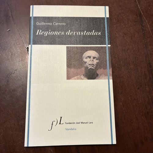 Portada del libro de Regiones devastadas