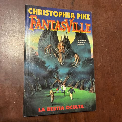 Portada del libro de Fantasville. La bestia oscura